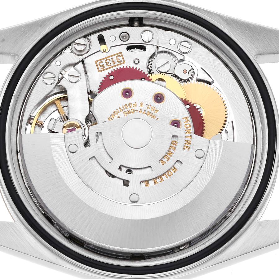 Rolex Datejust Vignette Diamond Steel Yellow Gold Mens Watch 16233