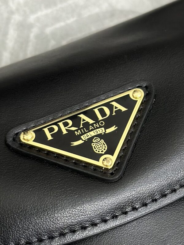 Replica Prada Small Shoulder Bag Black