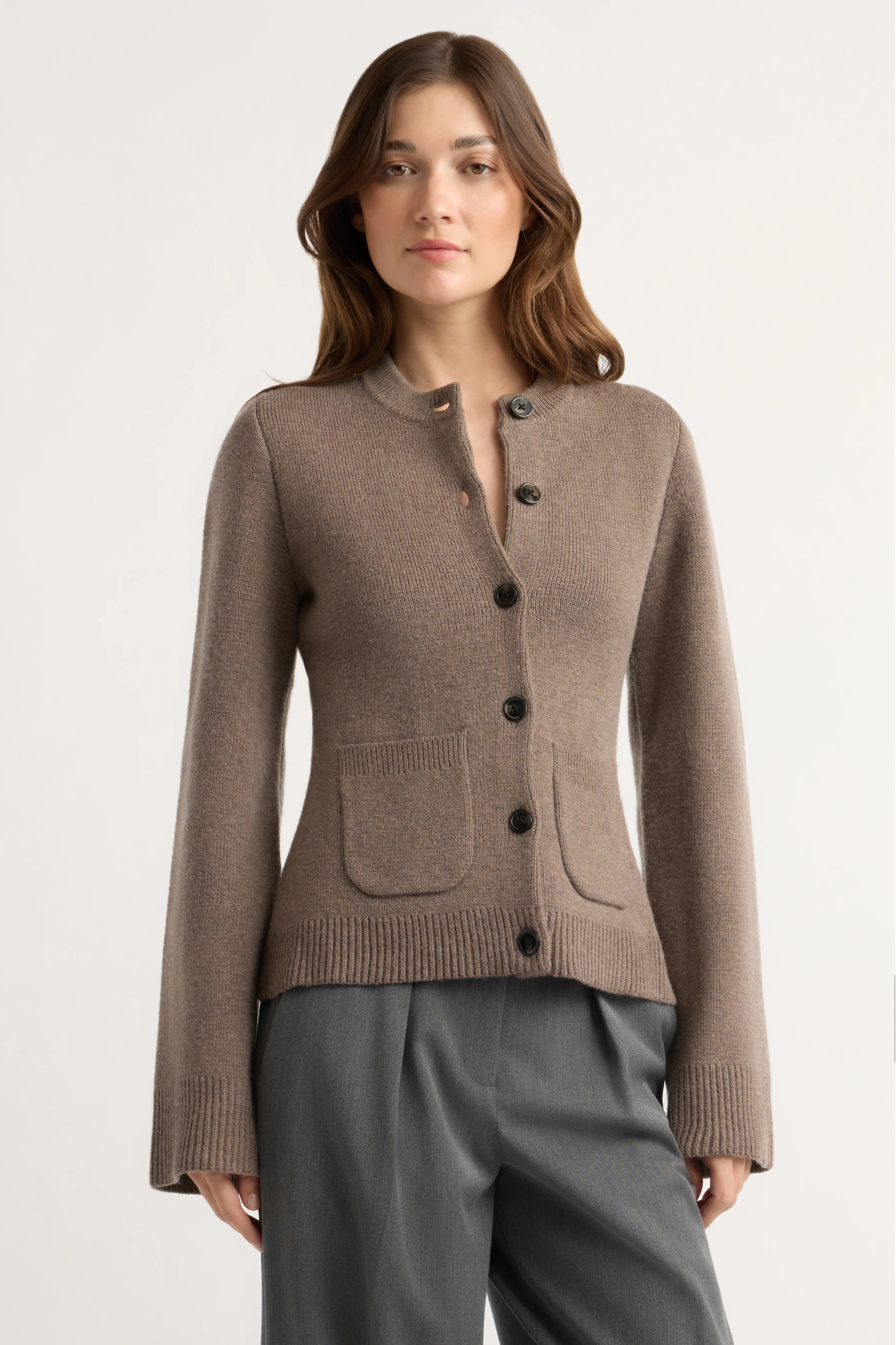 Eames Organic Cotton-Wool Cardigan