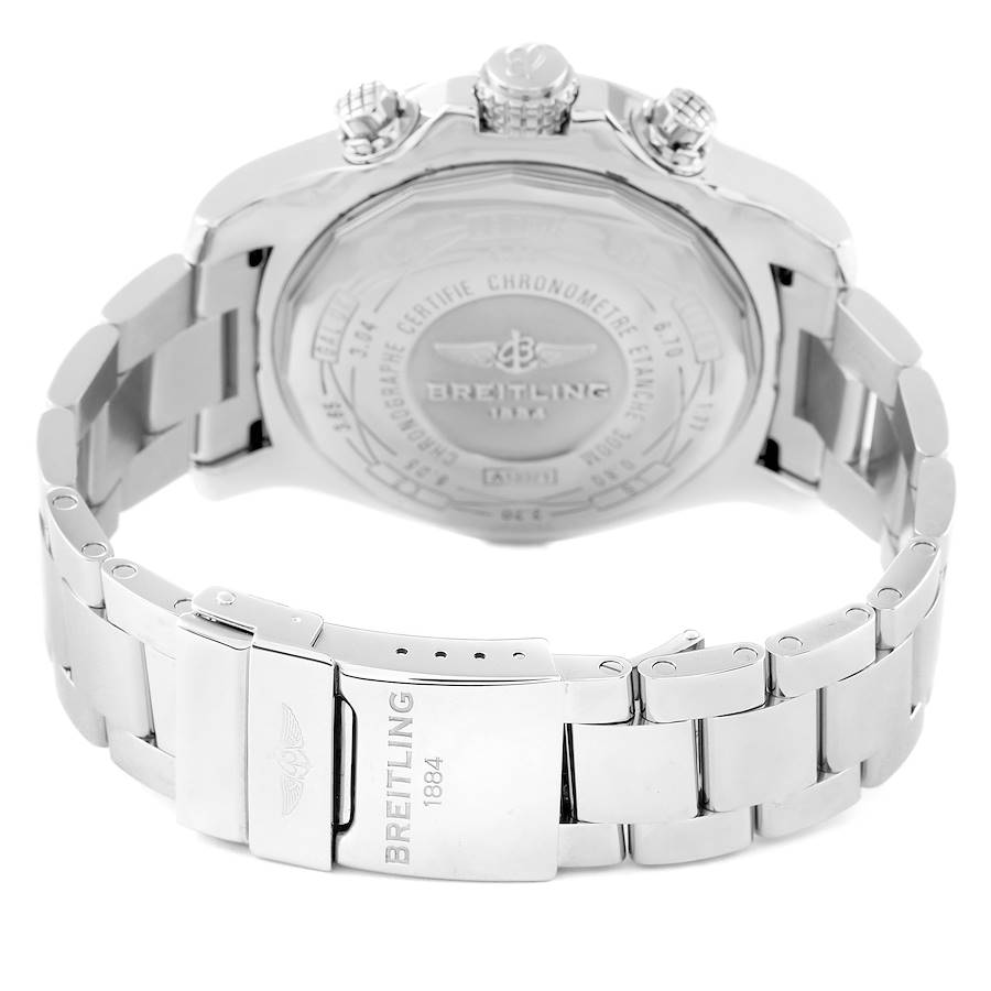 Breitling Aeromarine Super Avenger II White Dial Steel Watch A13371