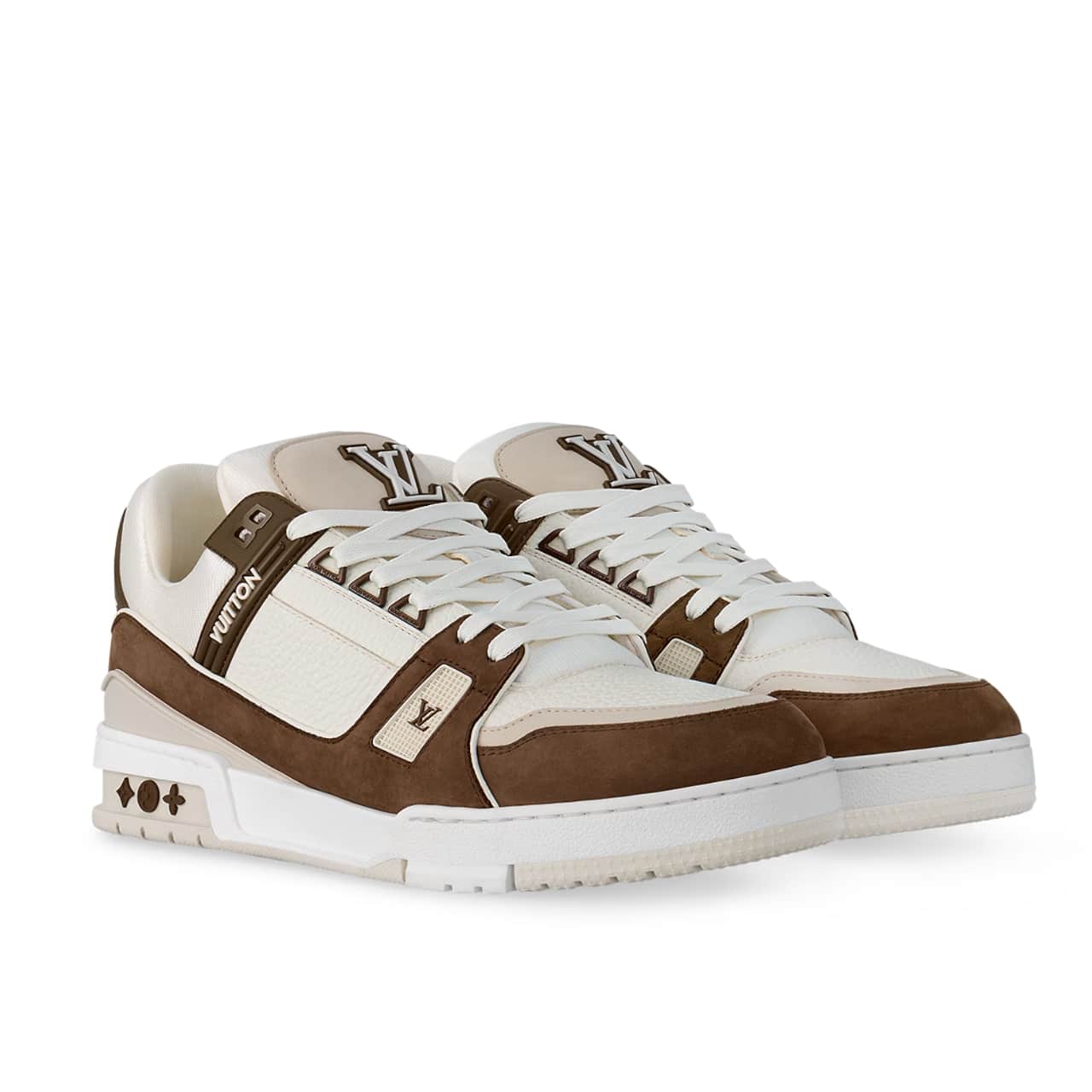 Louis Vuitton Lv Trainer Sneaker Brown 1Ablvb