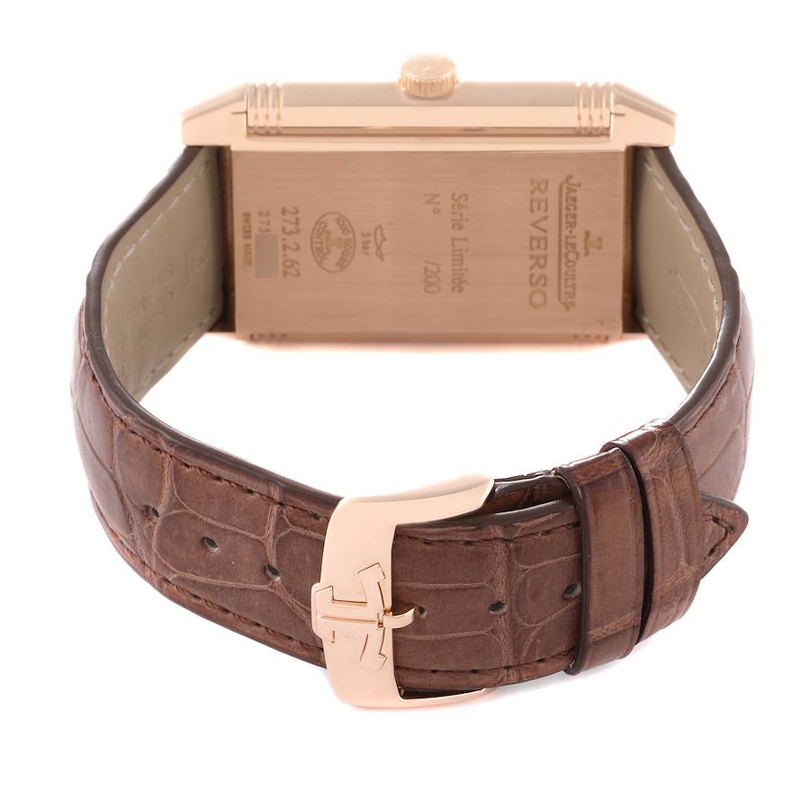Jaeger LeCoultre Grande Reverso Email Rose Gold Mens Watch 273.2.62 Q3732523
