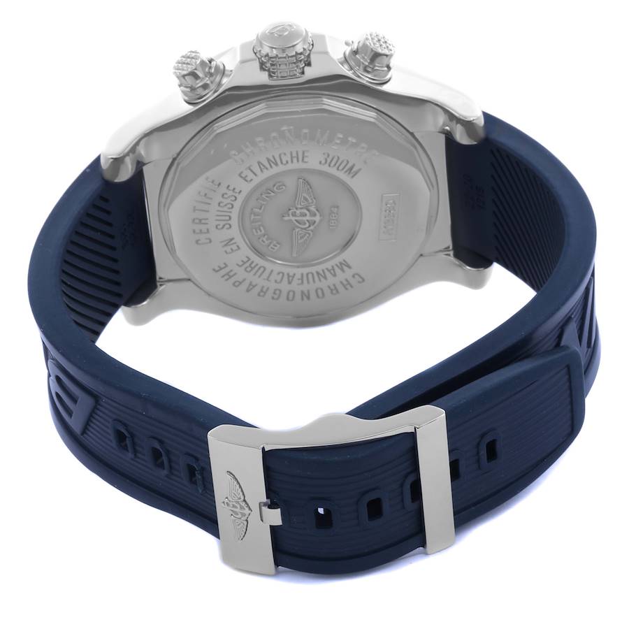 Breitling Avenger Skyland Chronograph Blue Dial Steel Mens Watch A13380