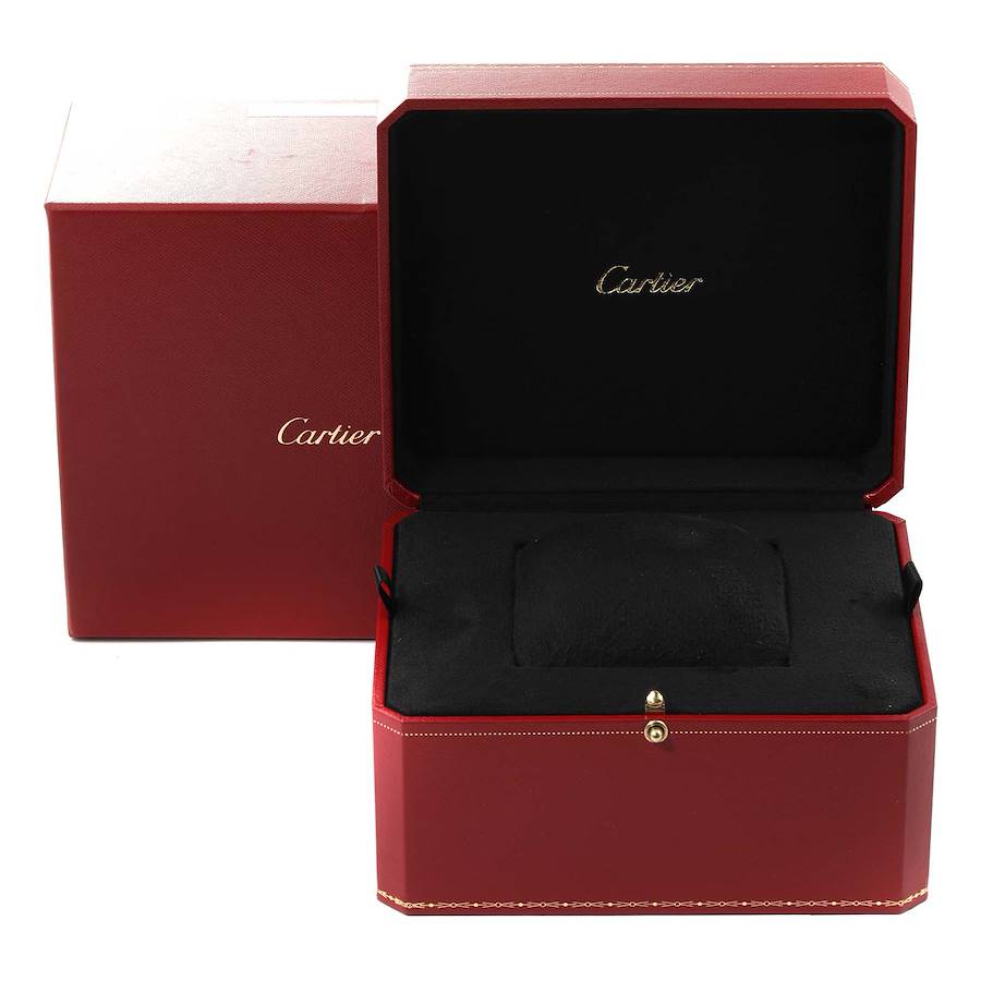 Cartier Ballon Bleu Automatic Rose Gold Diamond Ladies Watch WE900551