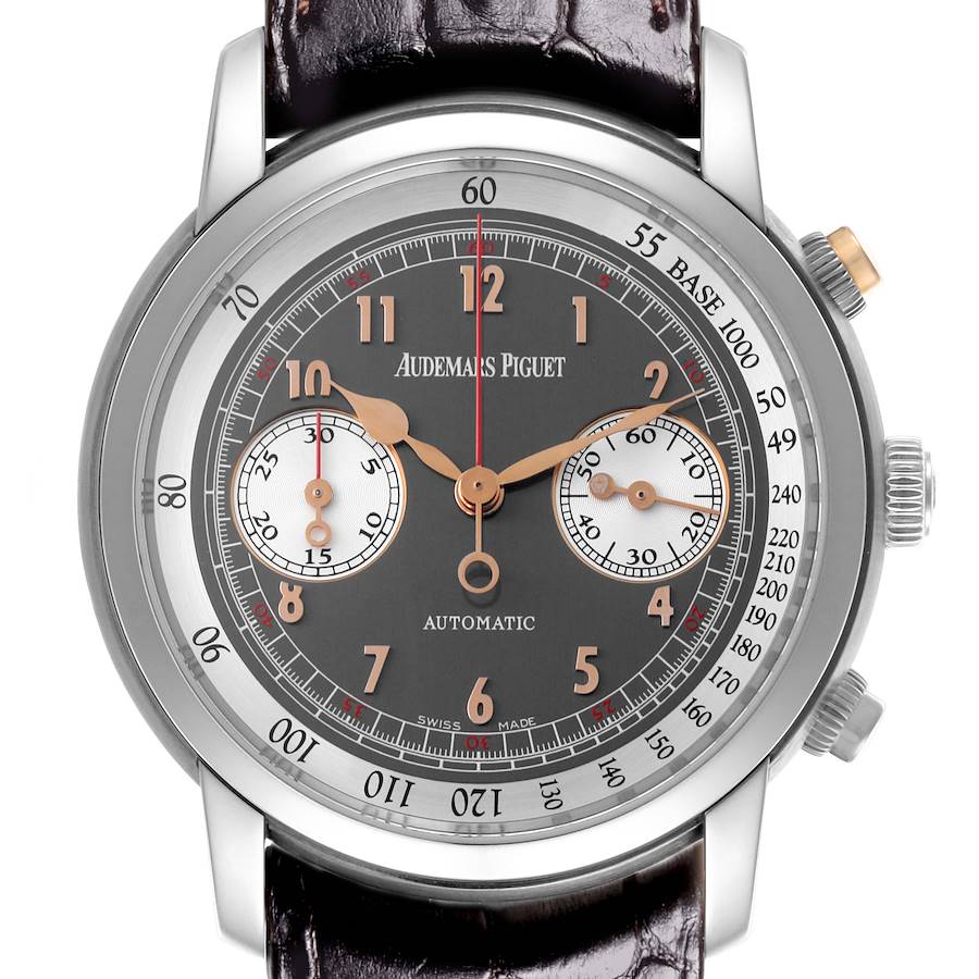 Audemars Piguet Jules Gstaad Classic Limited Edition Titanium Mens Watch 26558TI