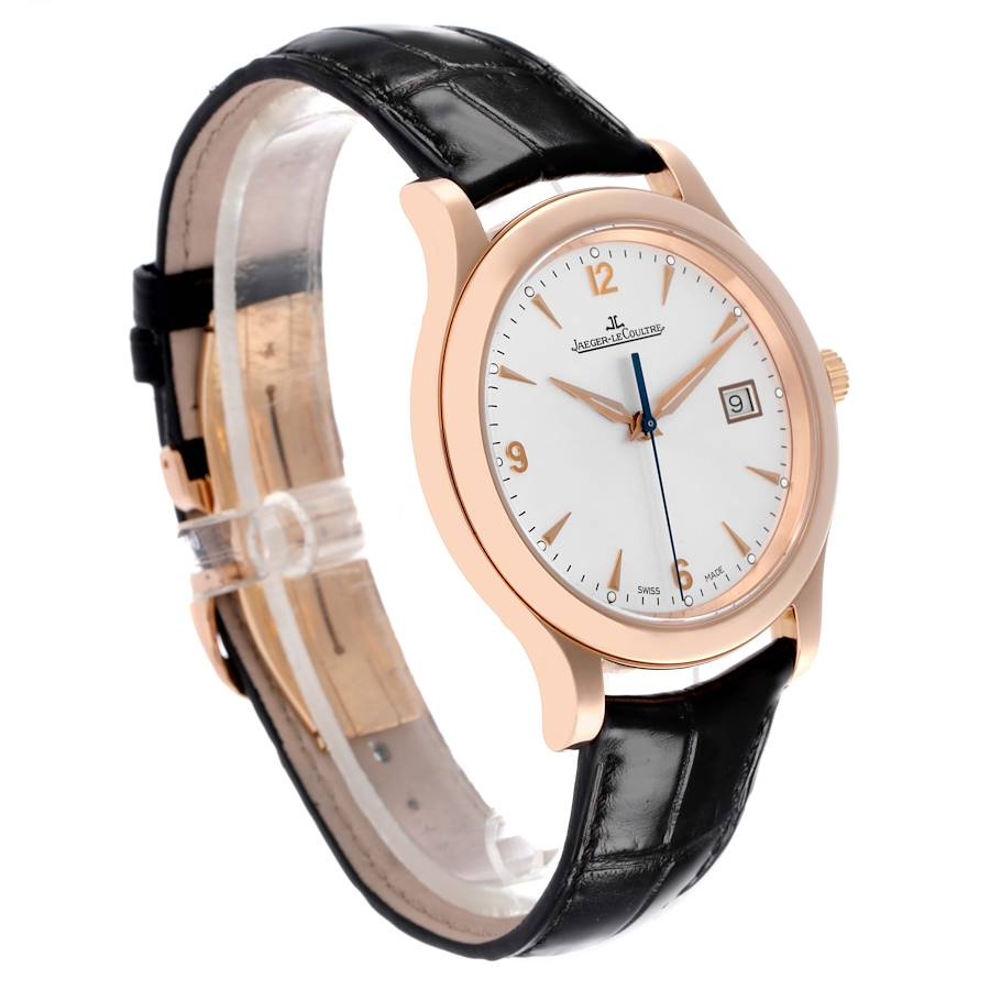 Jaeger LeCoultre Master Control Rose Gold Mens Watch Q1392420