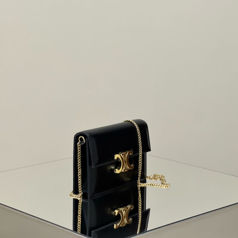 Replica Celine Clutch Soir Black