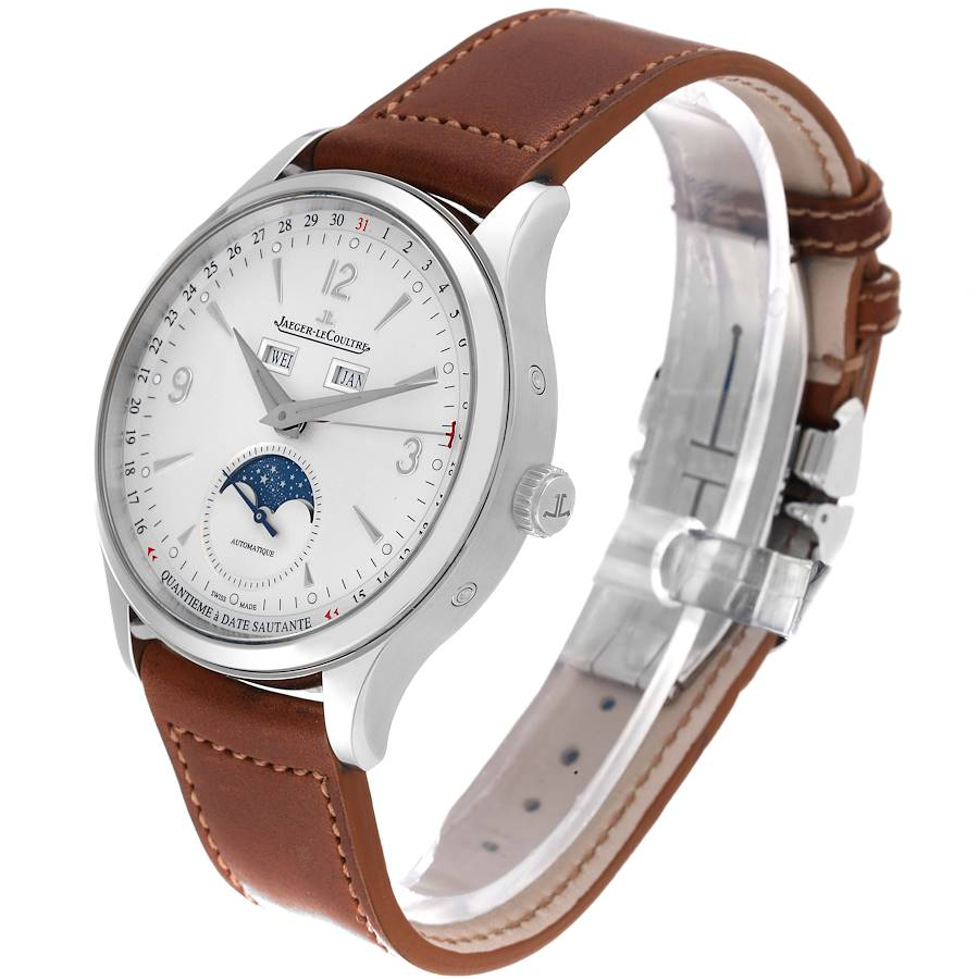 Jaeger LeCoultre Master Control Calendar Steel Mens Watch 830.8.A6.S Q4148420