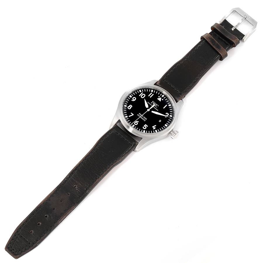 IWC Pilot Mark XVIII Black Dial Steel Mens Watch IW327001