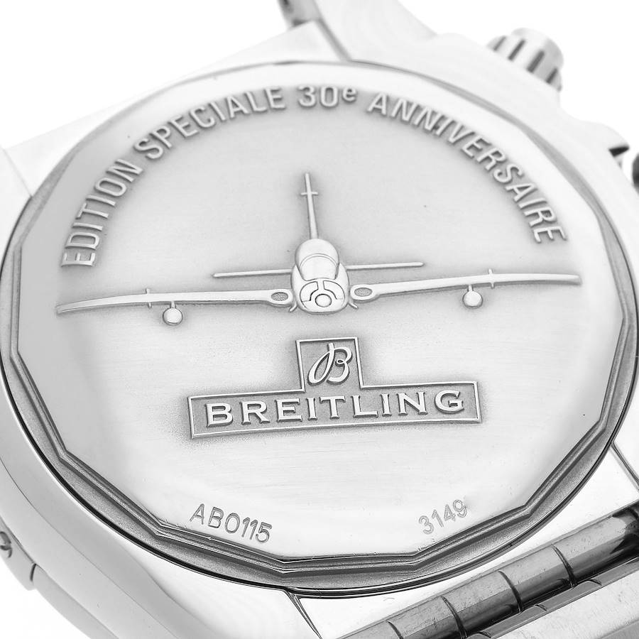 Breitling Chronomat 44 Airbourne 30th Anniversary Steel Mens Watch AB0115