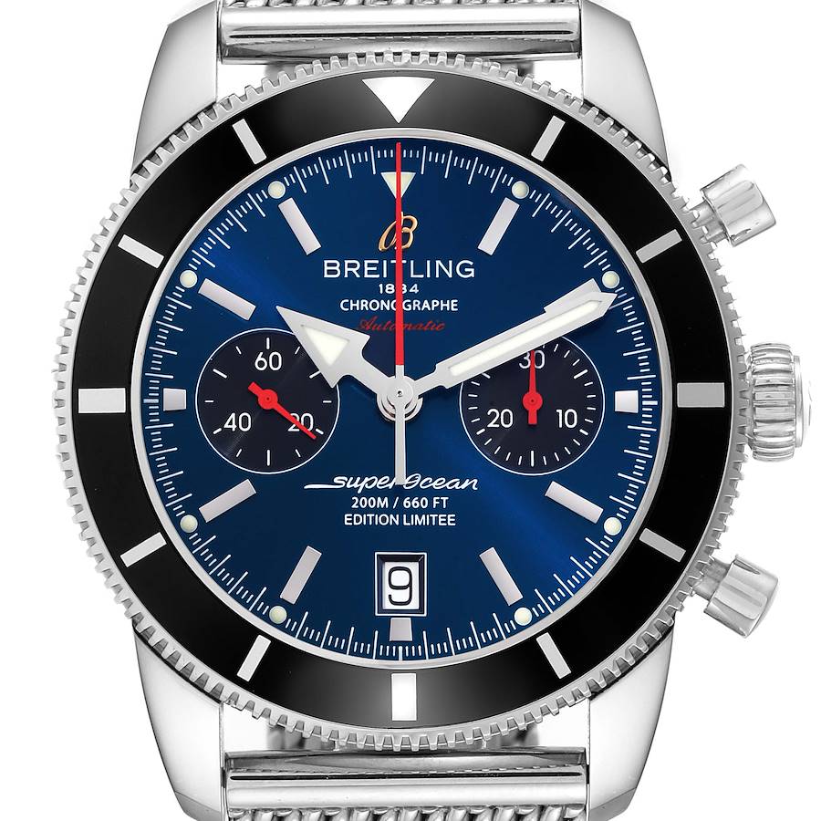 Breitling SuperOcean Heritage 125 Anniversary Limited Edition Steel Mens Watch A23320
