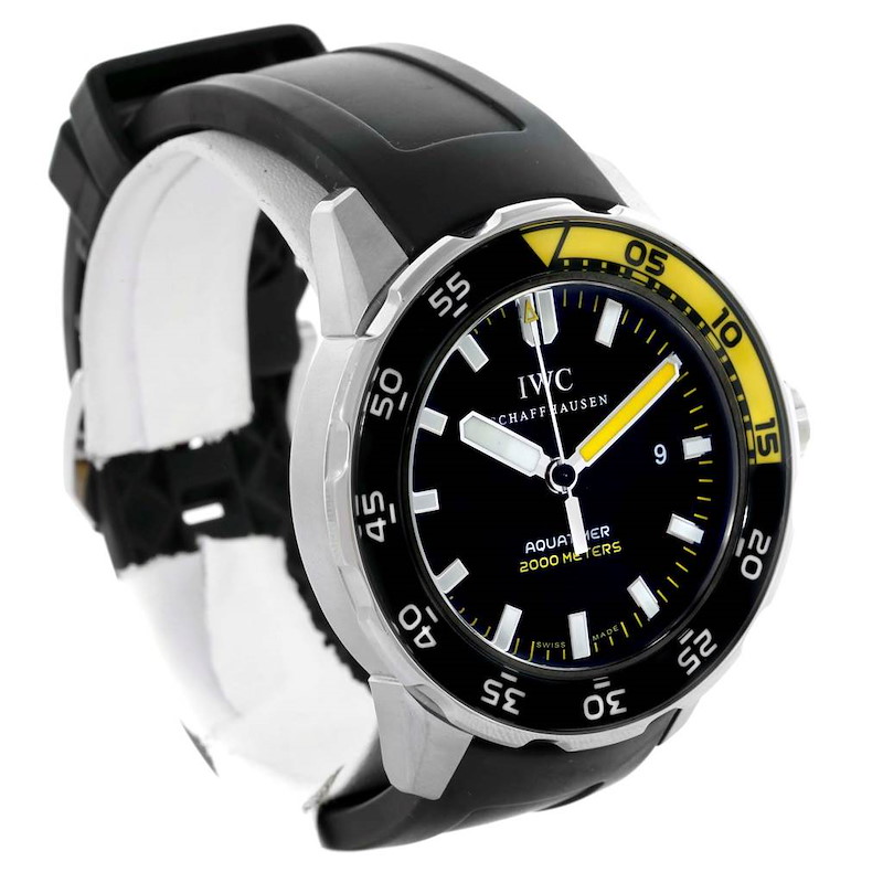 IWC Aquatimer 2000 Rubber Strap Mens Watch IW356808