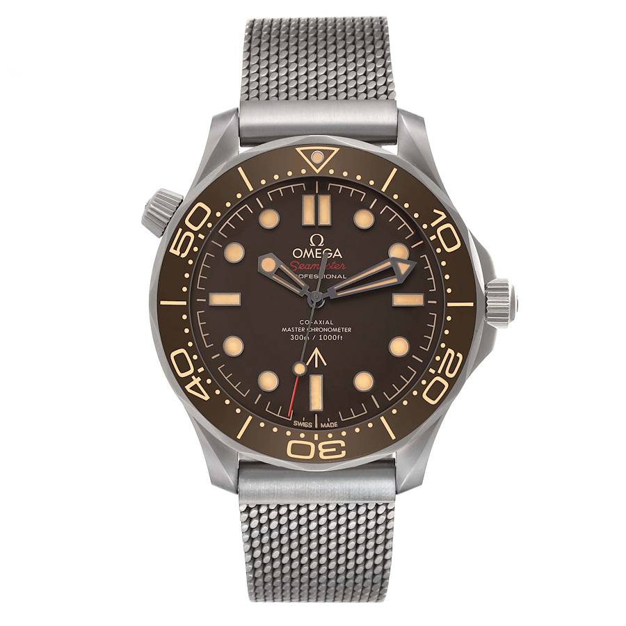 Omega Seamaster 007 Edition Titanium Mens Watch 210.90.42.20.01.001