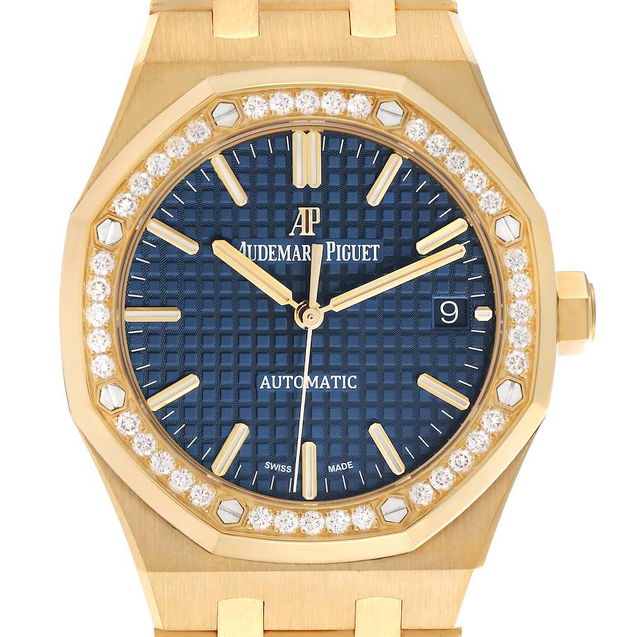 Audemars Piguet Royal Oak 37mm Yellow Gold Mens Watch 15451BA