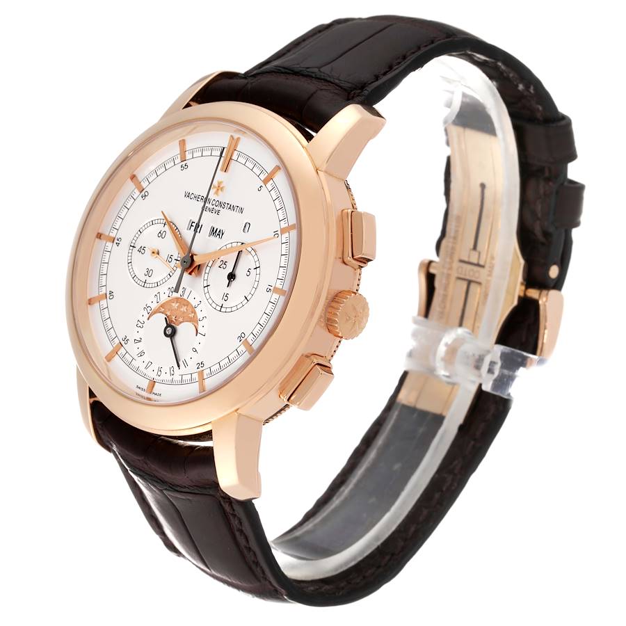 Vacheron Constantin Traditionnelle Perpetual Calendar Rose Gold Mens Watch 47292/000R