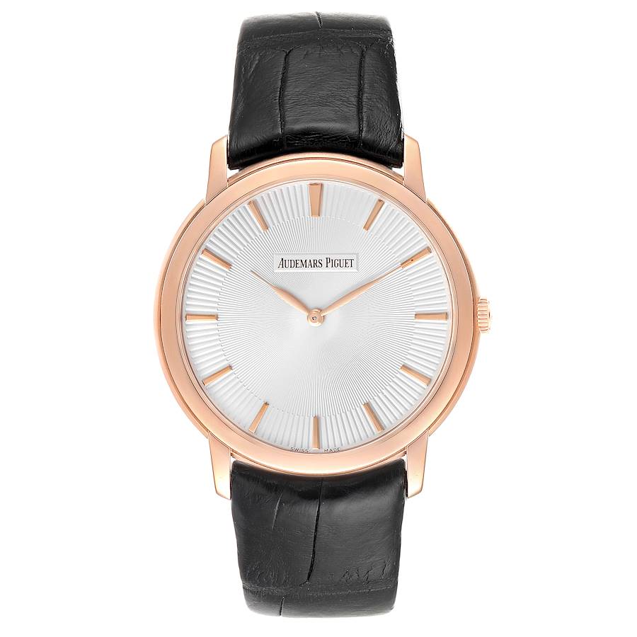 Audemars Piguet Jules 41mm Extra-Thin Rose Gold Mens Watch 15180R