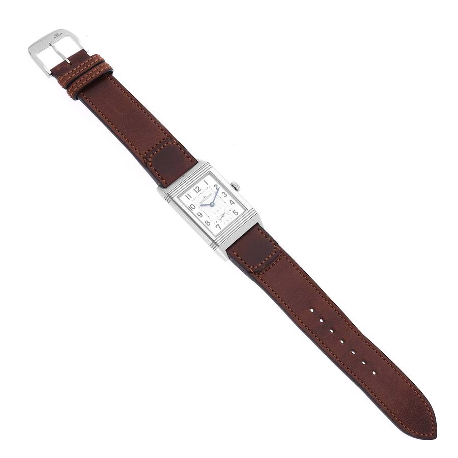 Jaeger LeCoultre Reverso Classic Small Steel Watch 213.8.62 Q2438522