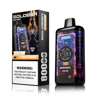 🔥 Solobar Zeus 80K Disposable Vape — Do 80 000 Zaciągnięć Pełnych Smaku | Szybka wysyłka z magazynu w Polsce 🚚