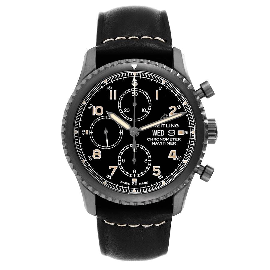Breitling Navitimer 8 Chronograph 43 DLC Steel Mens Watch M13314