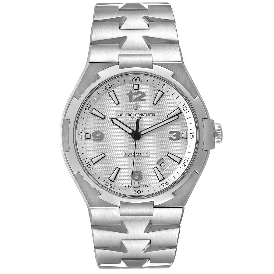 Vacheron Constantin Overseas Silver Dial Steel Mens Watch 47040
