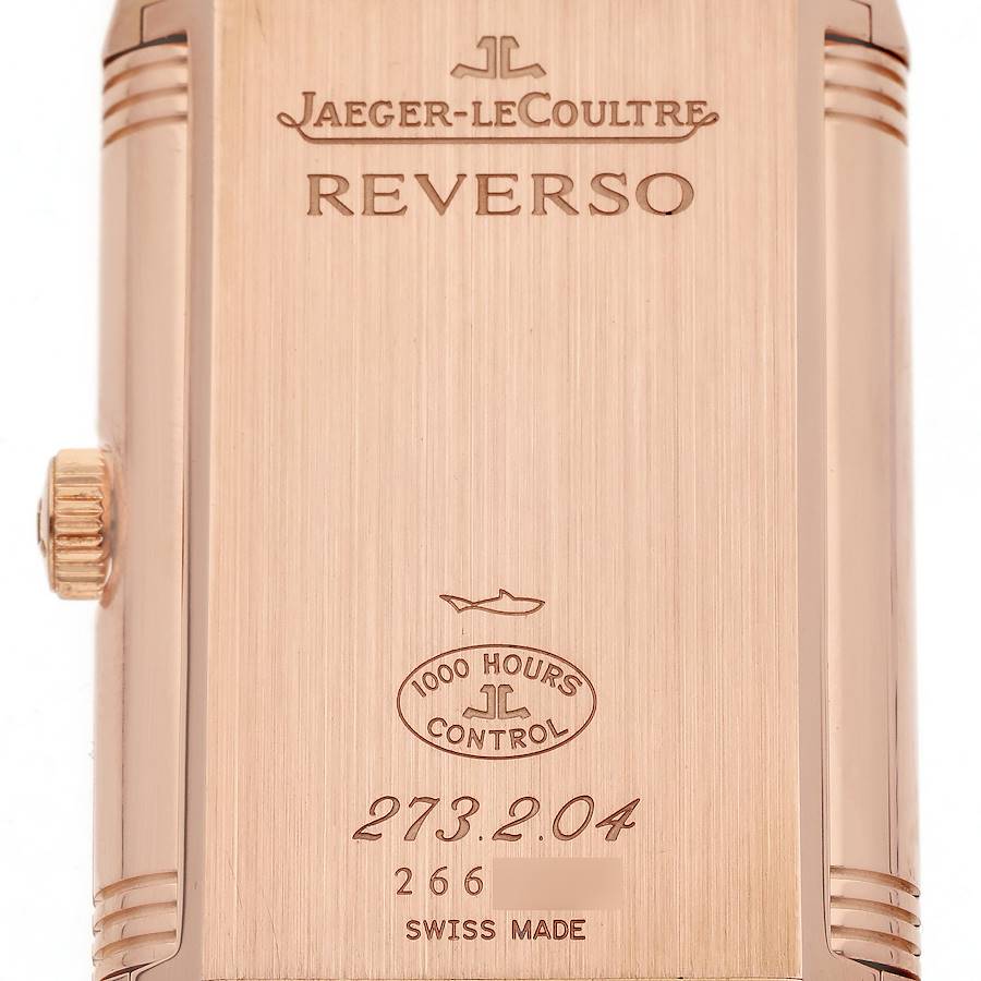 Jaeger LeCoultre Grande Reverso 976 Rose Gold Watch 273.2.04