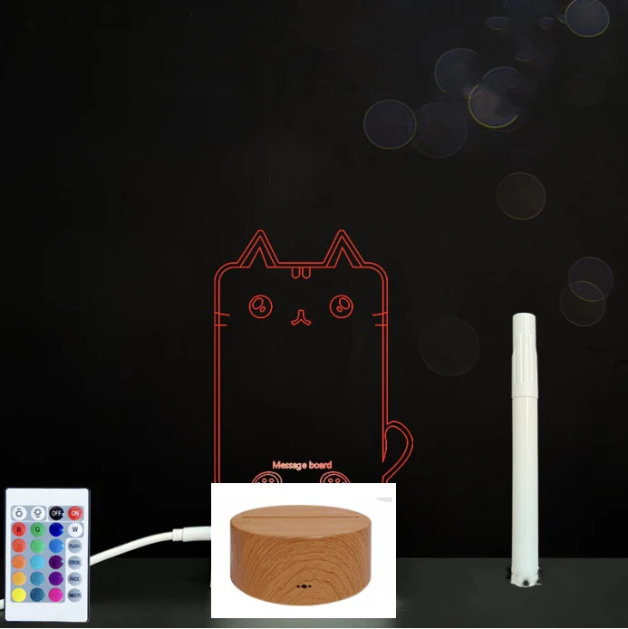 3D Acrylic Board Handwriting Message Board