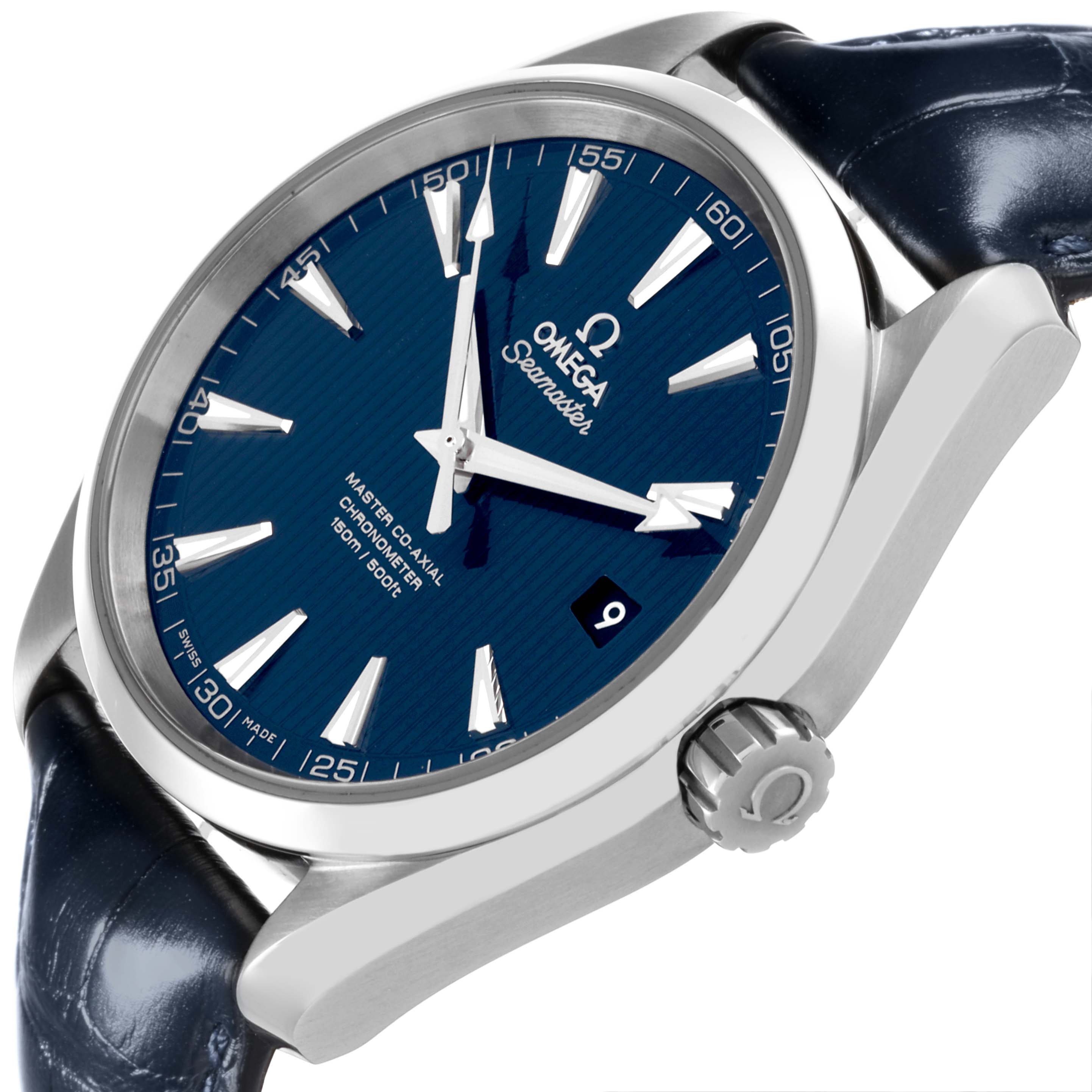 Omega Seamaster Aqua Terra Blue Steel Mens Watch 41.5 MM 231.13.42.21.03.001