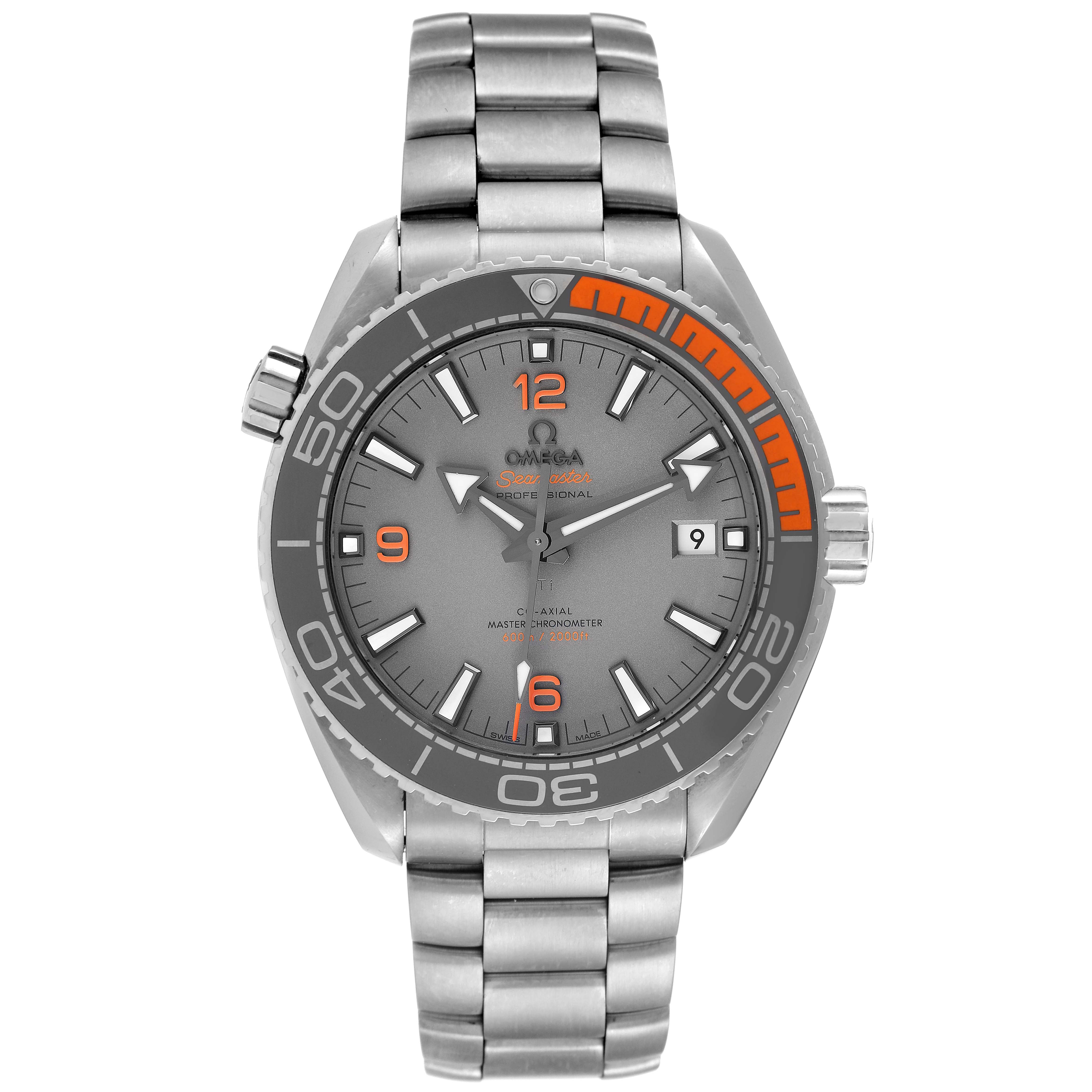 Omega Planet Ocean Co-Axial Titanium Mens Watch 44.0 MM 215.90.44.21.99.001