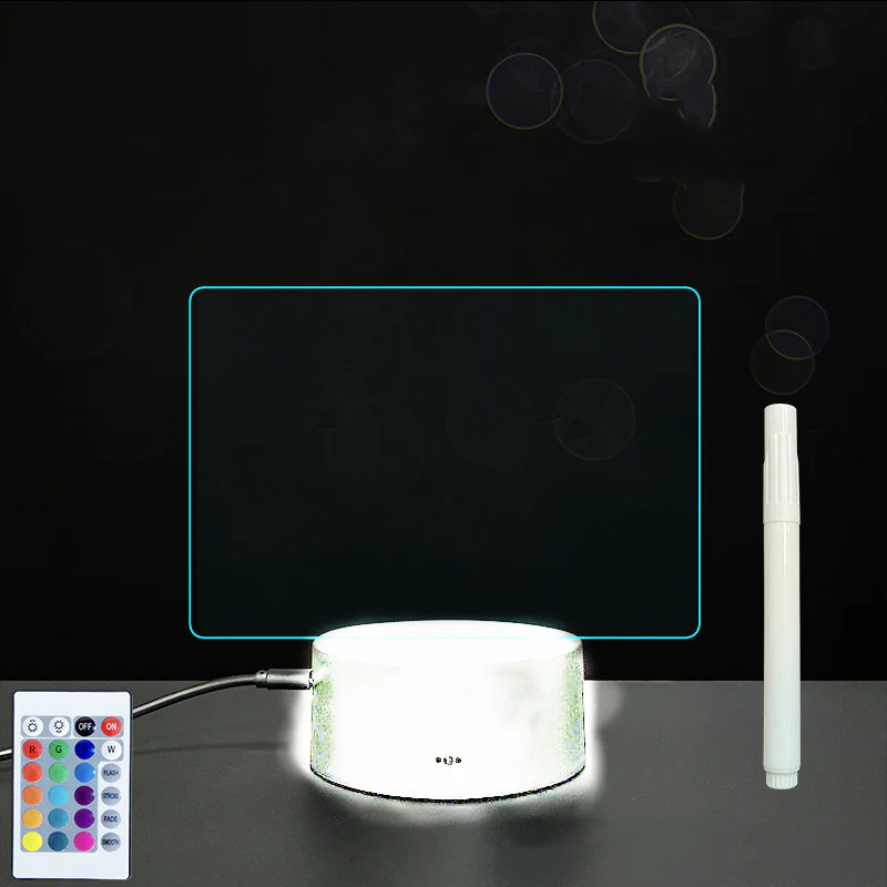 3D Acrylic Board Handwriting Message Board