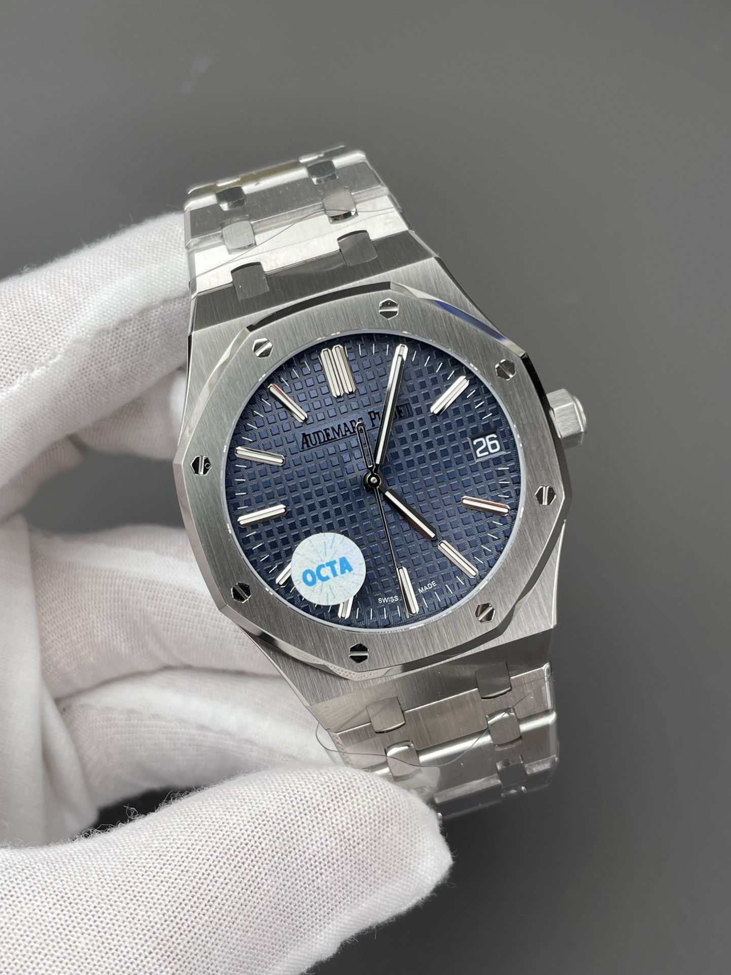 Royal Oak 15510 Blue Dial OCTA Factory