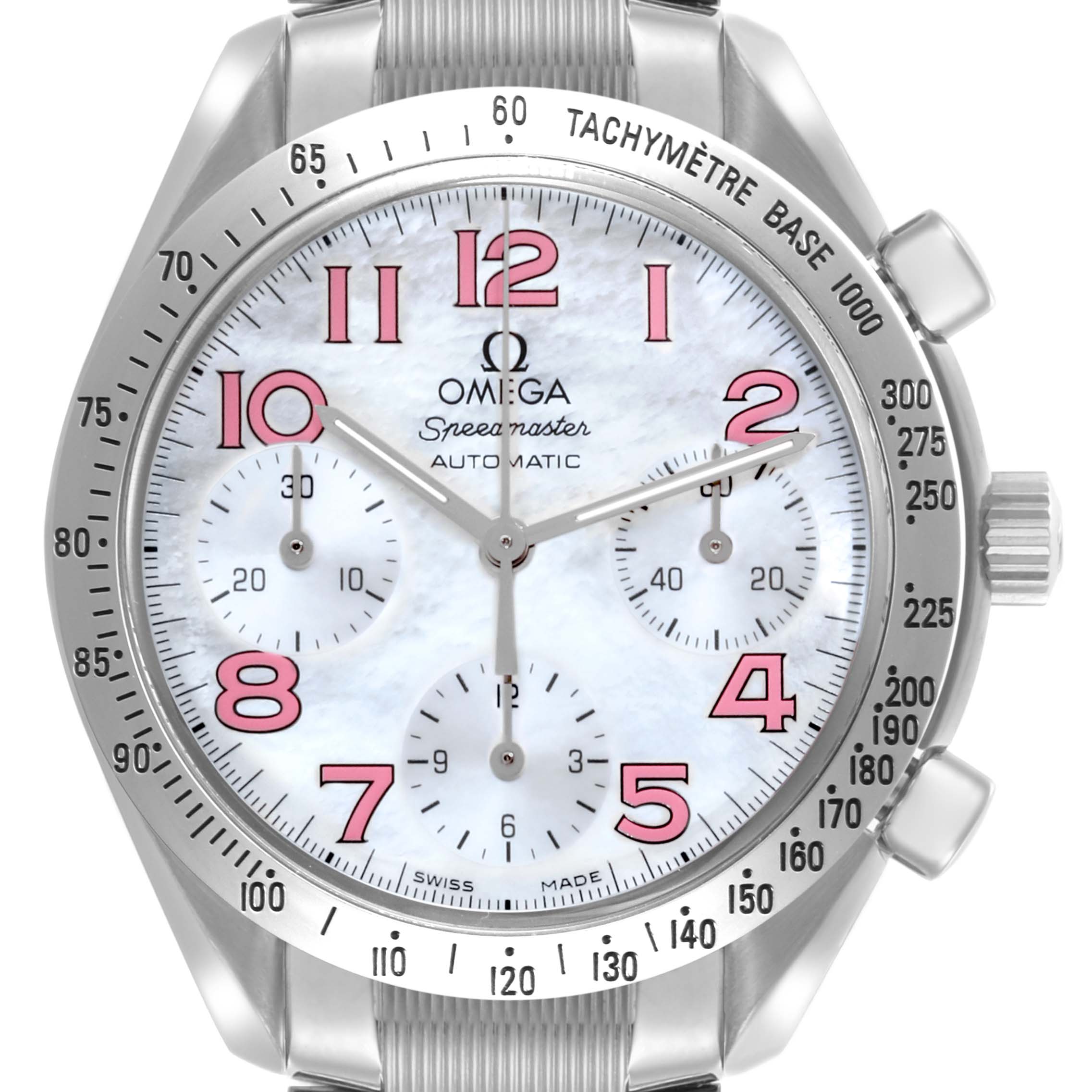 Omega Speedmaster MOP Dial Steel Mens Watch 39.0 MM 3534.74.00