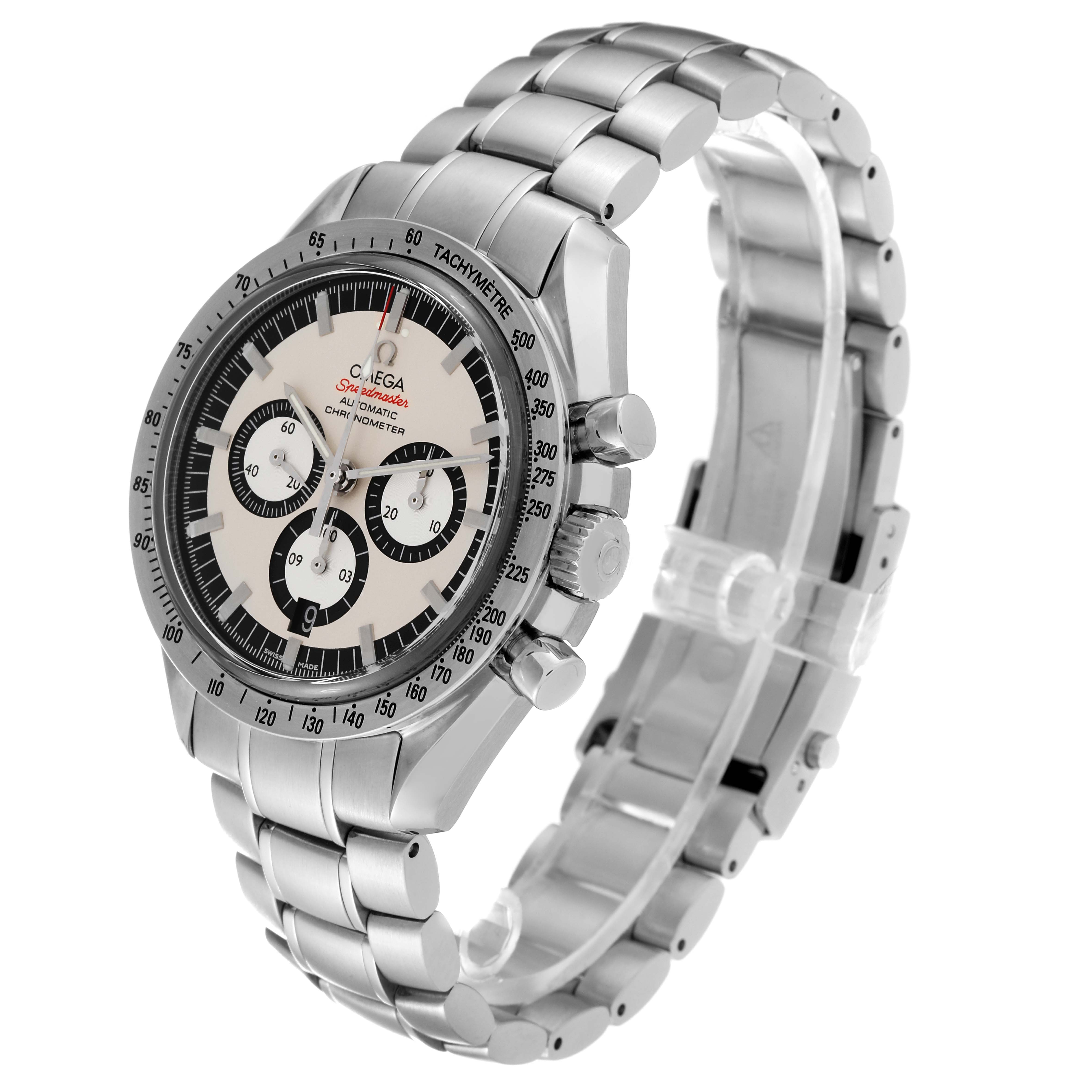 Omega Speedmaster Schumacher Legend Limited Edition Steel Mens Watch 42.0 MM 3506.31.00 Card