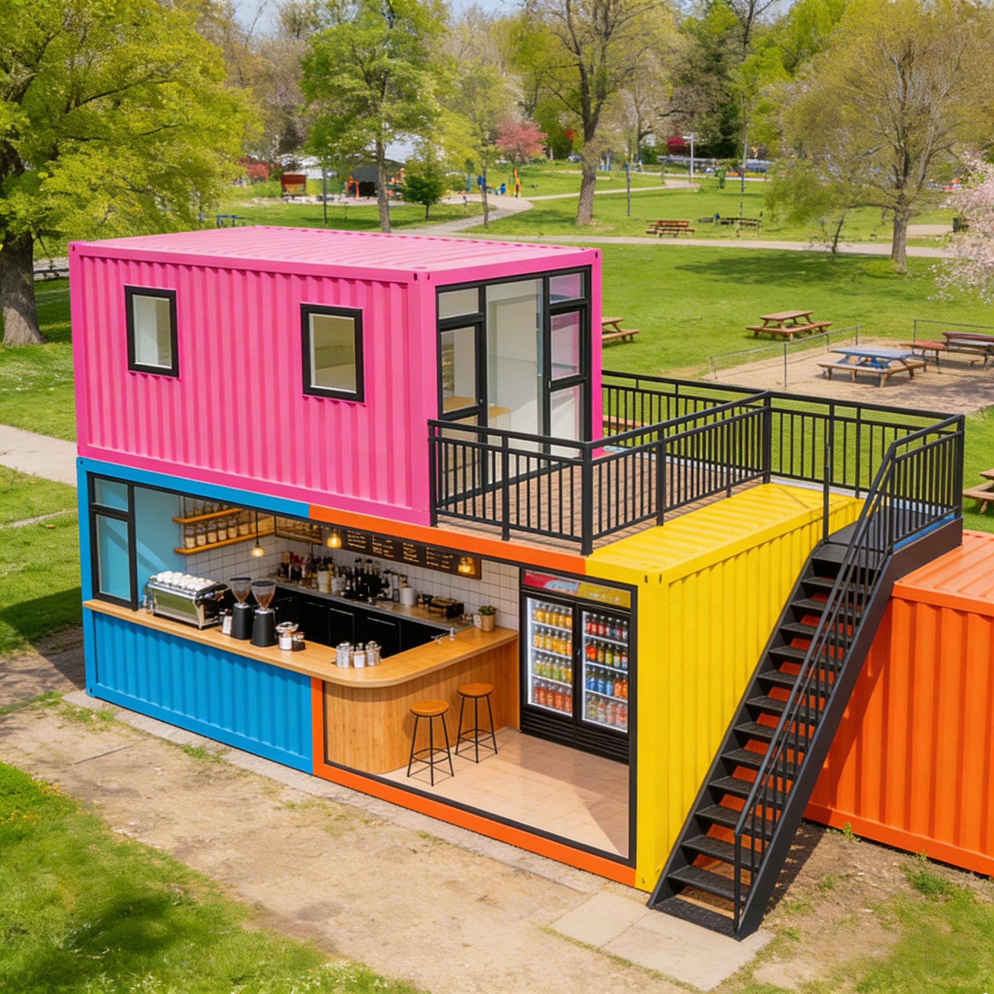 Scenic Spot Container House for Sale