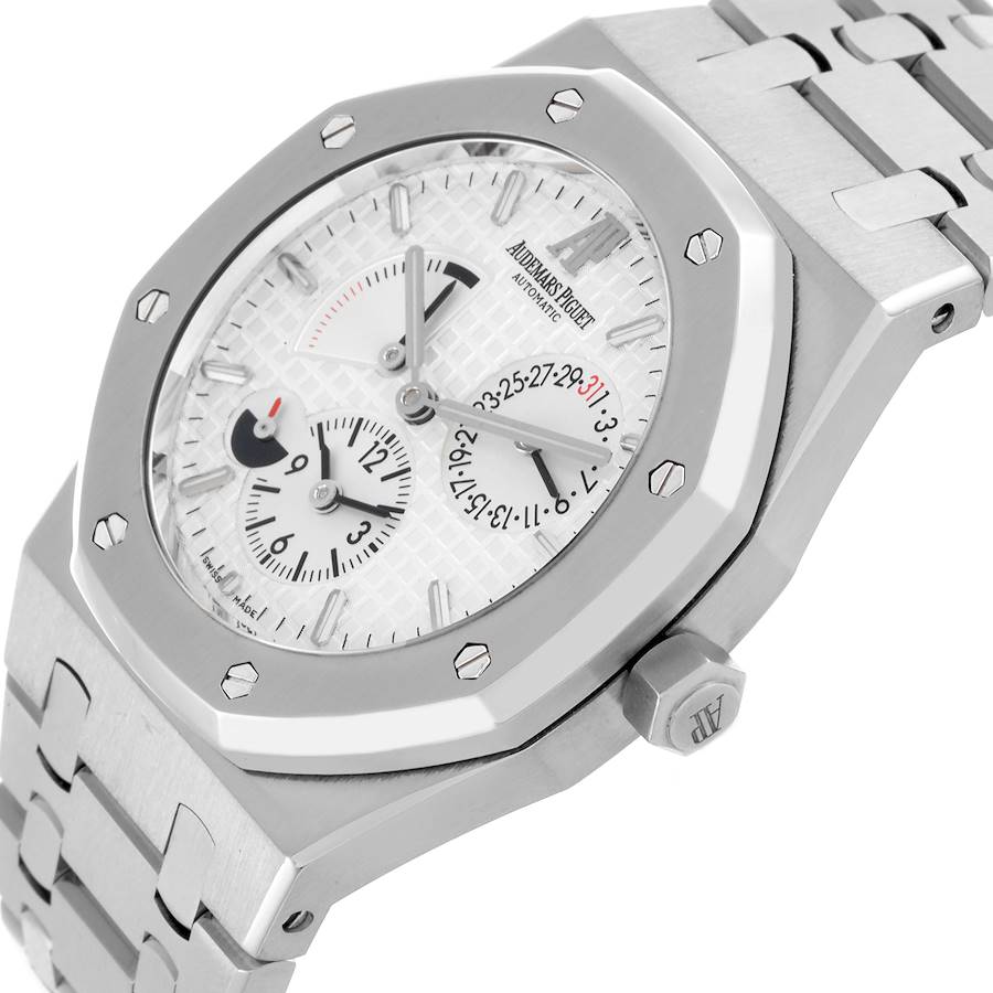 Audemars Piguet Royal Oak Dual Time Power Reserve Mens Watch 26120ST