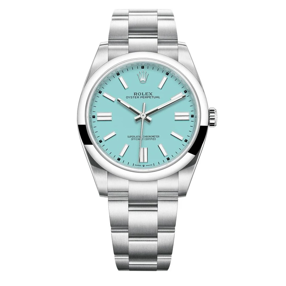 Rolex Oyster Perpetual 124300 Series 41mm "Tiffany Blue"