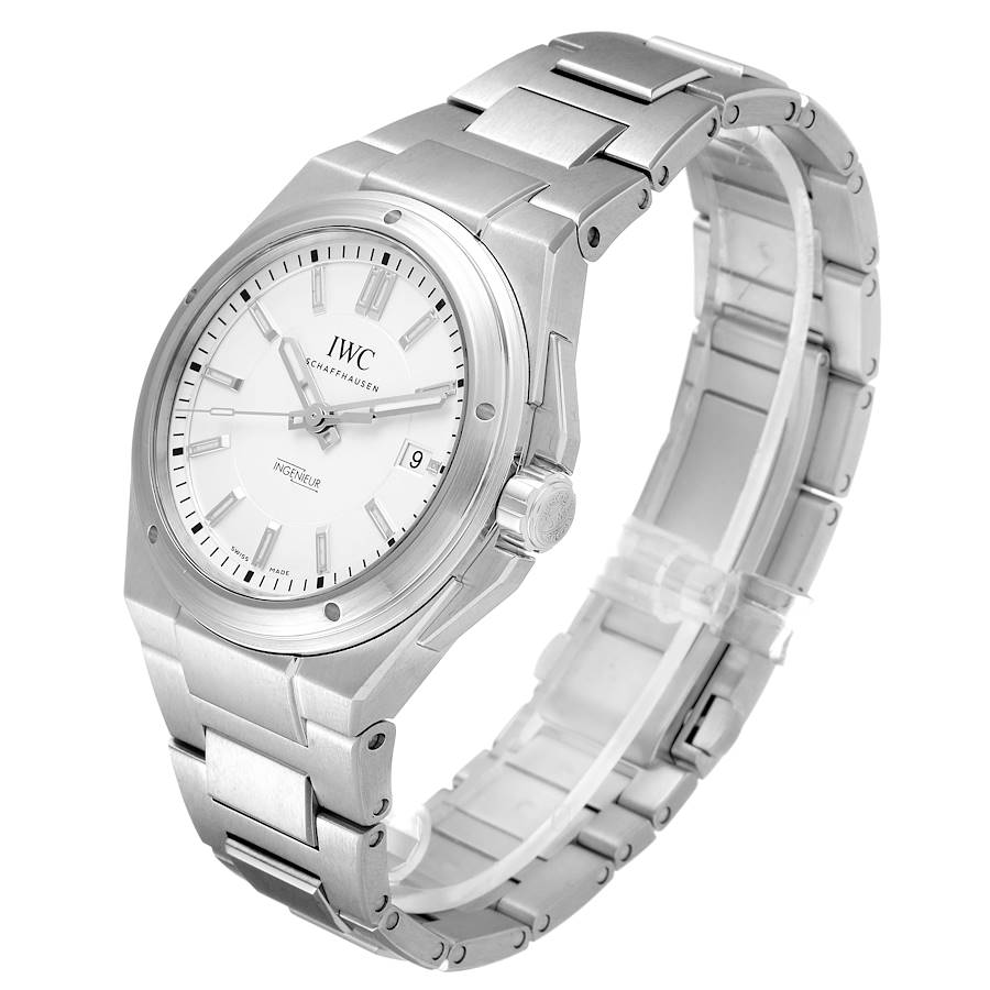 IWC Ingenieur Automatic Silver Dial Steel Mens Watch IW323904