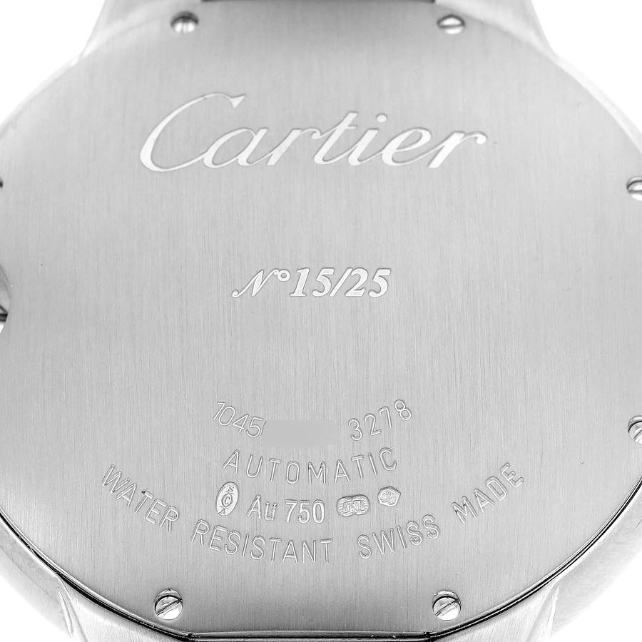 Cartier Ballon Bleu Panthere Motif Limited Edition White Gold Diamond Watch HPI00478