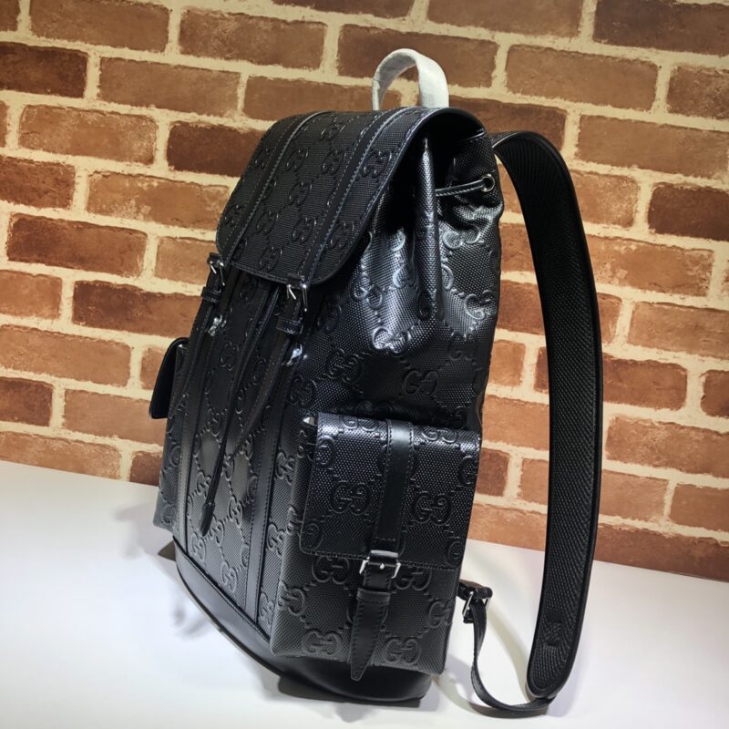 Replica Gucci Medium Backpack Full Black