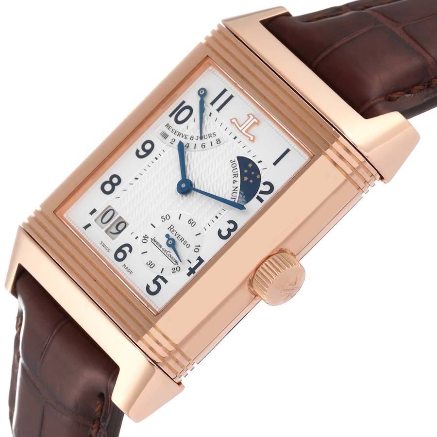 Jaeger LeCoultre Reverso Septantieme Limited Edition Rose Gold Mens Watch 240.2.19 Q3002420