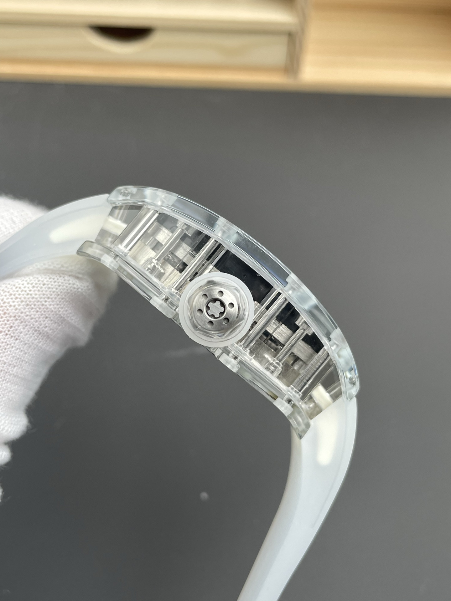RM53-02 Transparent Sapphire Case
