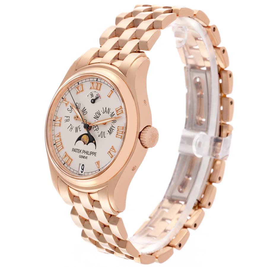 Patek Philippe Annual Calendar Moonphase Rose Gold Mens Watch 5036