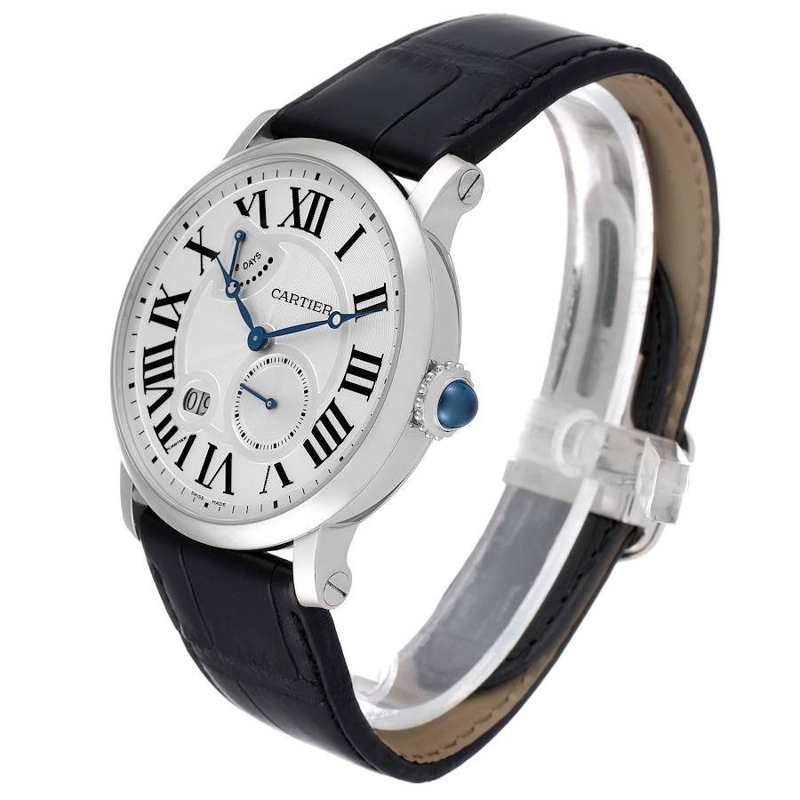 Cartier Rotonde White Gold Power Reserve Mens Watch W1556202