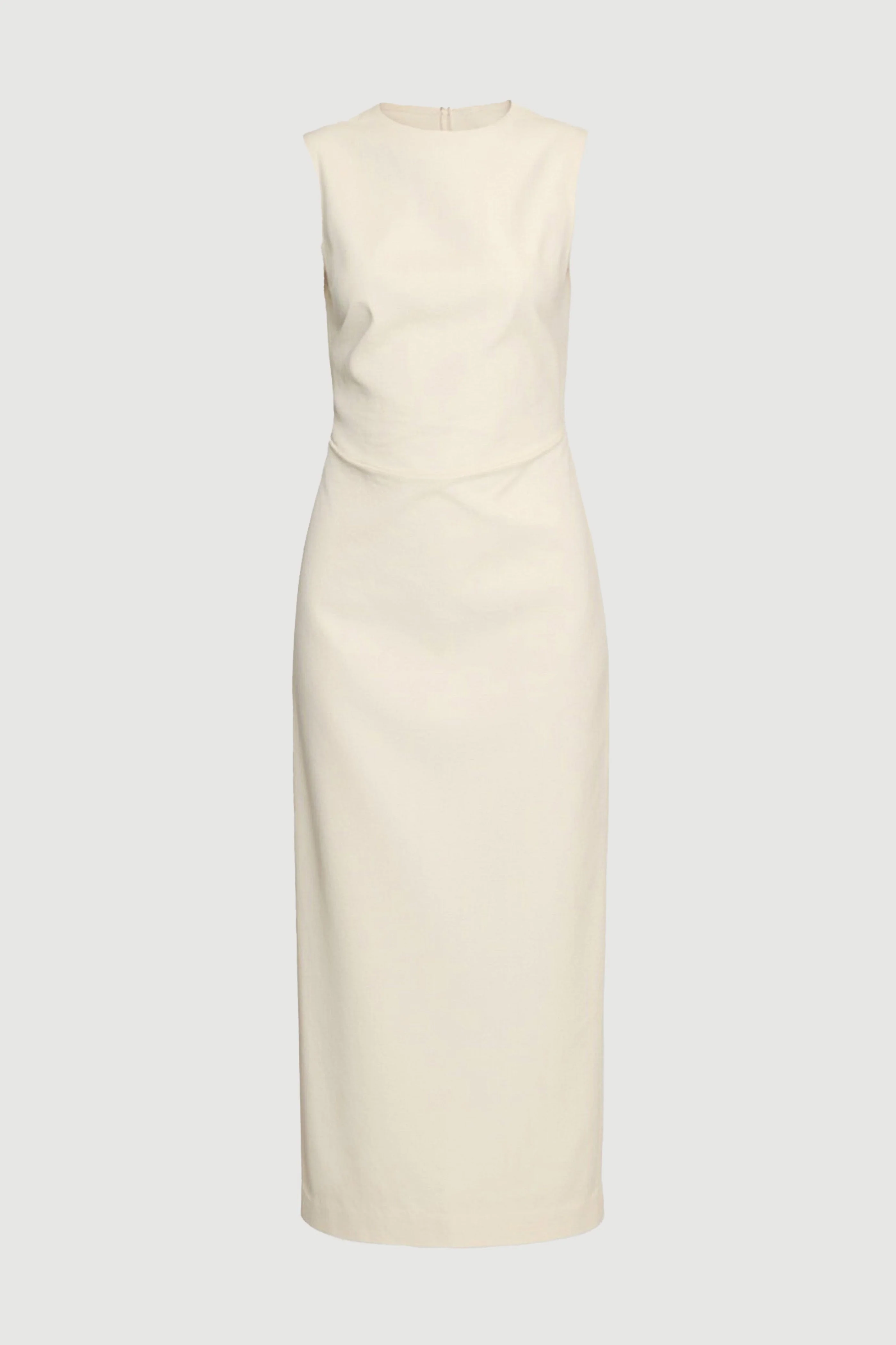 Inari Cotton Twill Boat-Neck Dress (Petite)