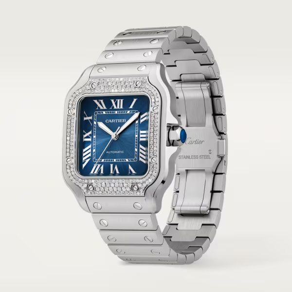 Santos de Cartier watch CRW4SA0006