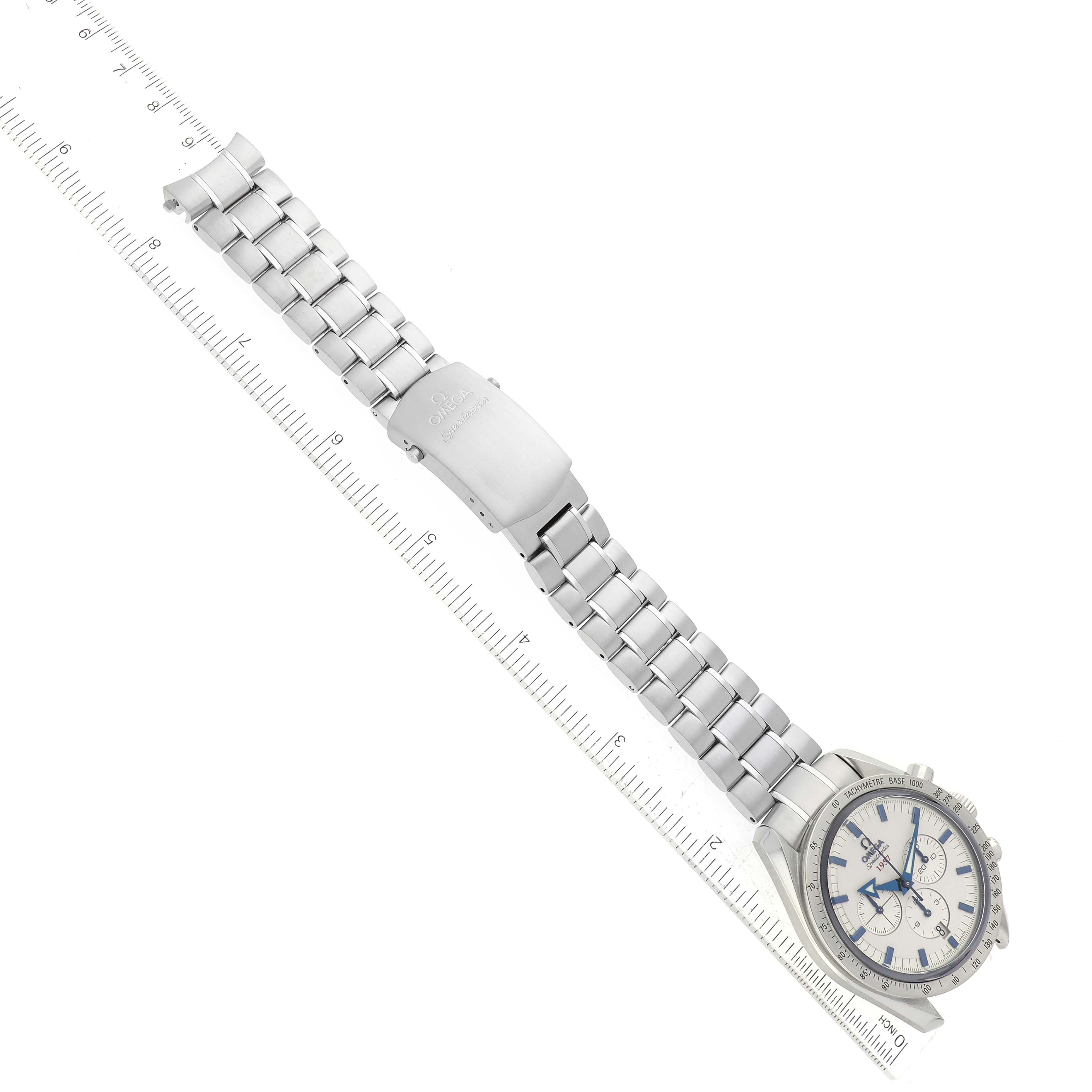 Omega Speedmaster Broad Arrow 1957 Steel Mens Watch 42.0 MM 321.10.42.50.02.001 Card