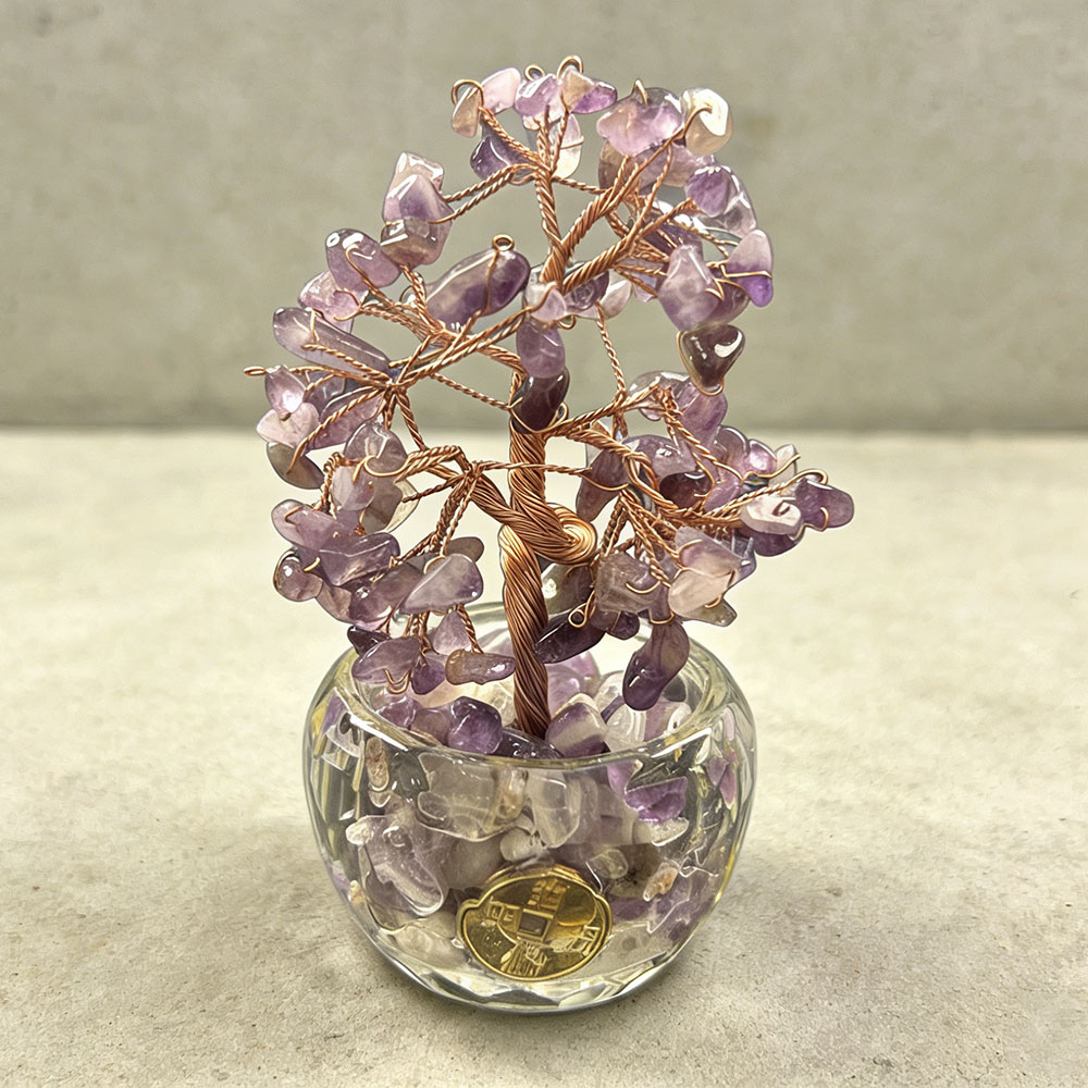 Amethyst Tree of Life: Calm the Mind, Boost Intuition & Protect Energy