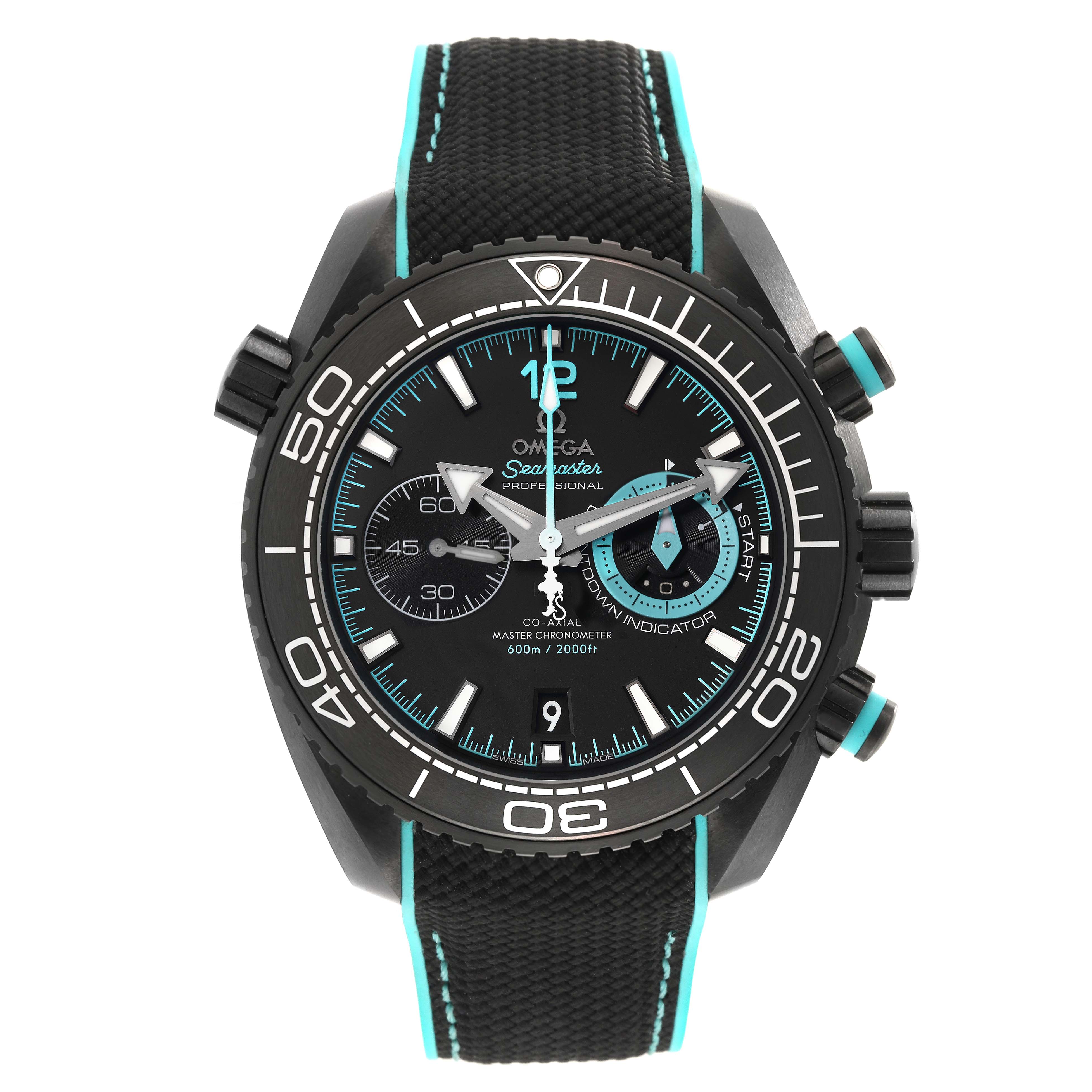 Omega Planet Ocean Deep Black Ceramic Mens Watch 45.5 MM 215.92.46.51.01.003