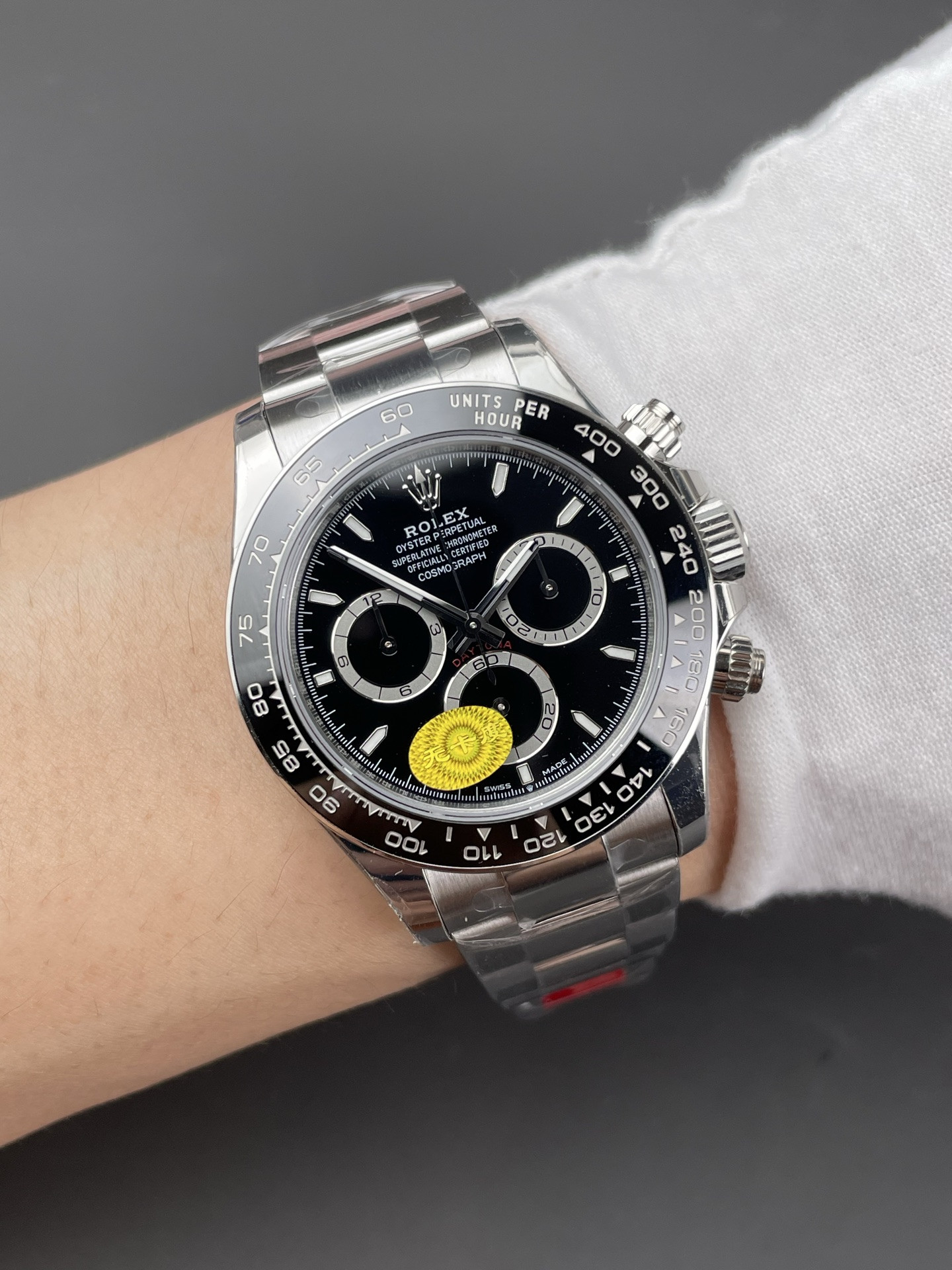 Panda Daytona Black Dial / 40mm