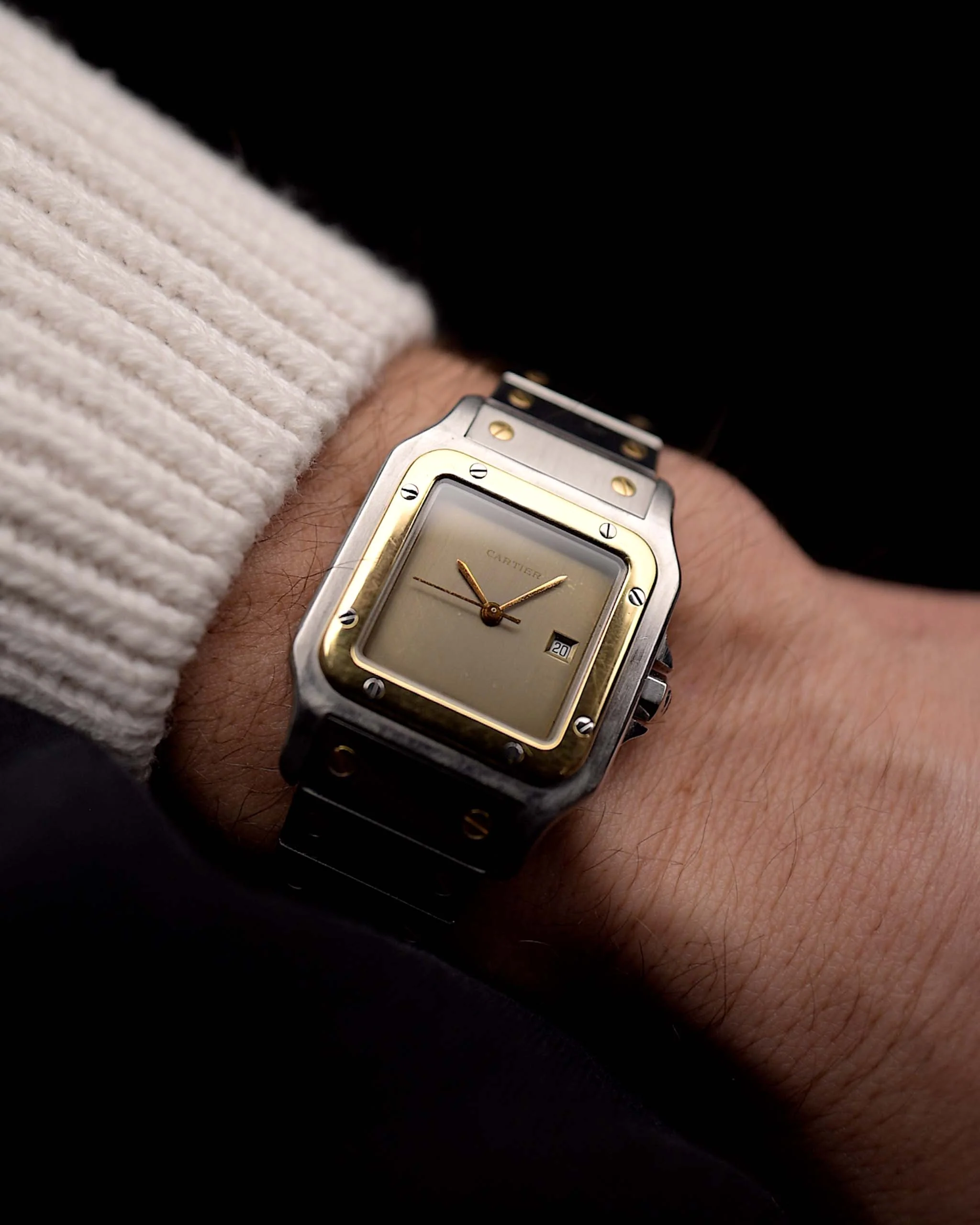 Cartier Santos Carr&eacute;e 2961 Ghost 1990s