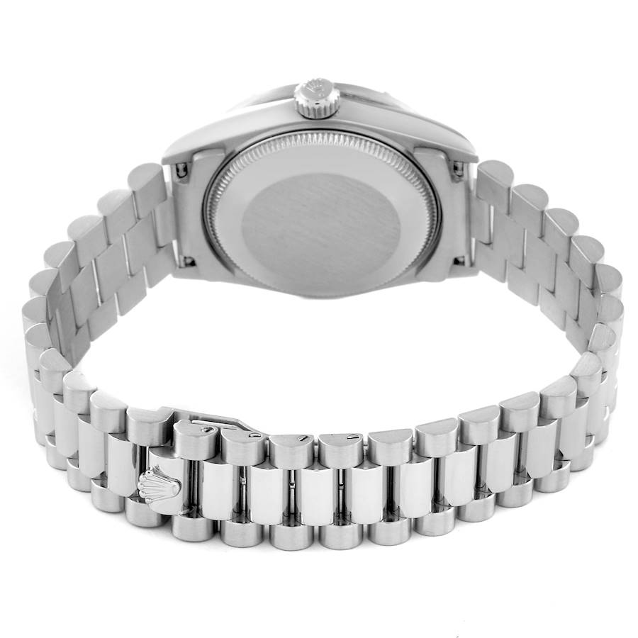 Rolex President Platinum Myriad Diamond Ladies Watch 68266